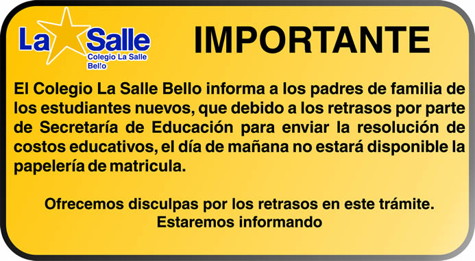 informacin papelera estudiantes nuevos 2